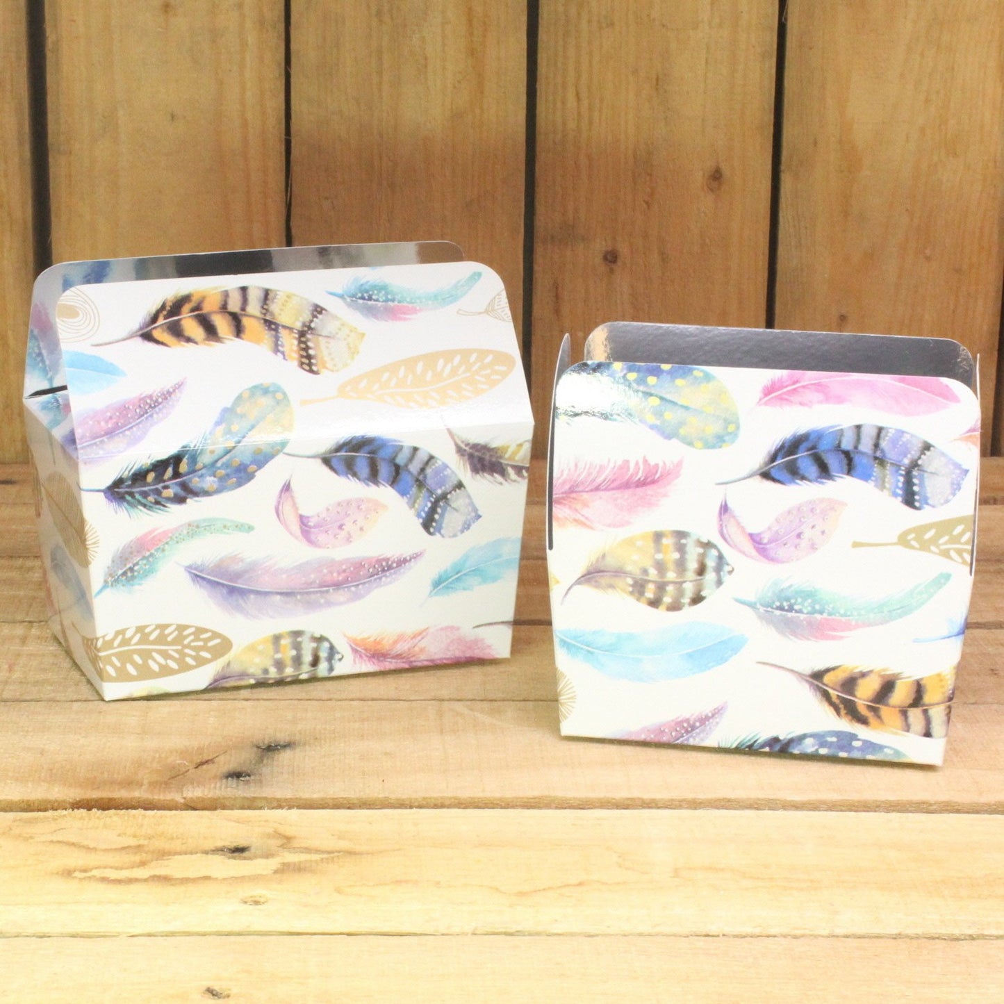 Klika - Bonbon doosjes Chocolade doosje Veren laag 24 stuks