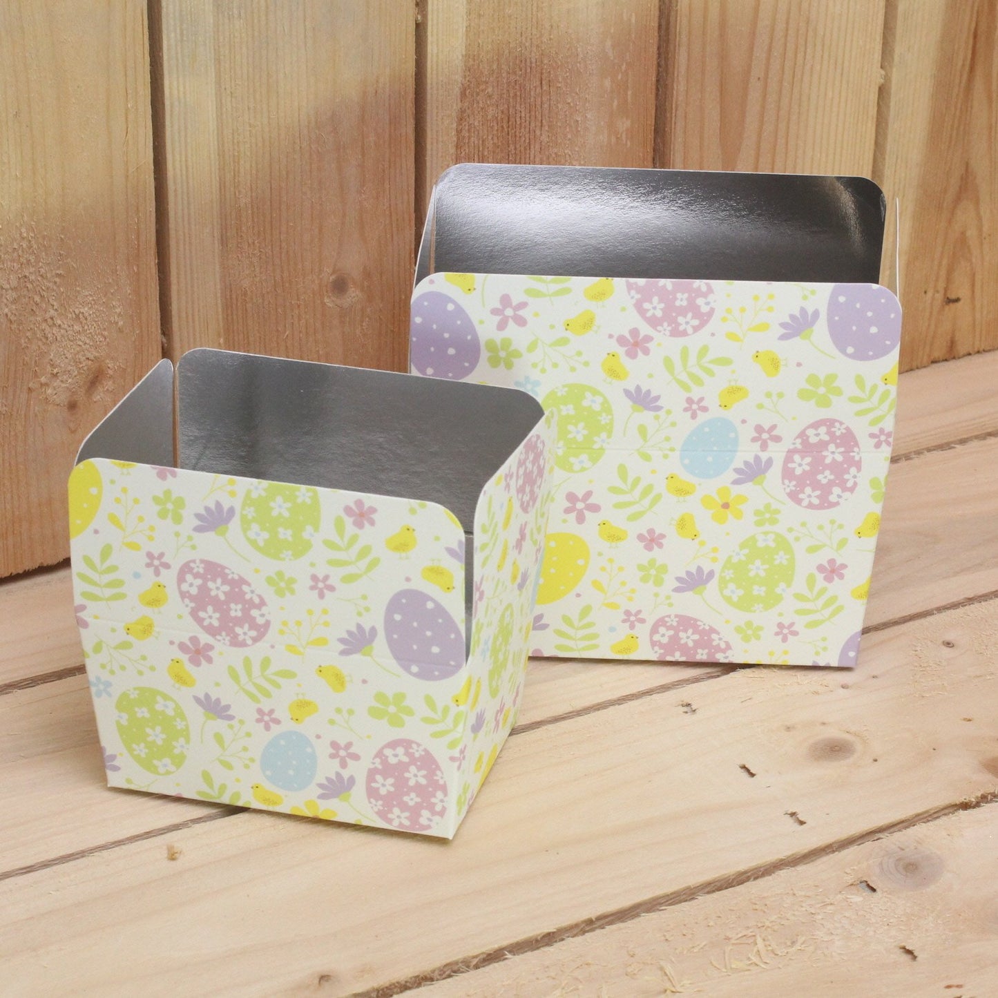 Klika - Bonbon doosjes Chocolade doosje Eitjes pastel LAAG 24 stuks