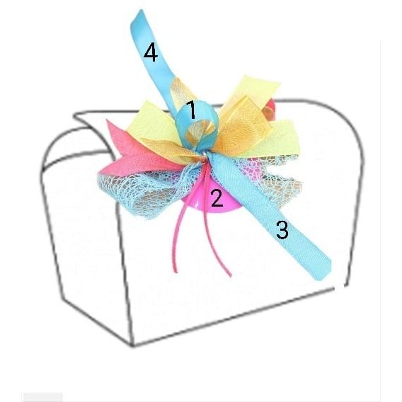 Klika - Bonbon doosjes Chocolade doosje Service afstrikken 24 stuks