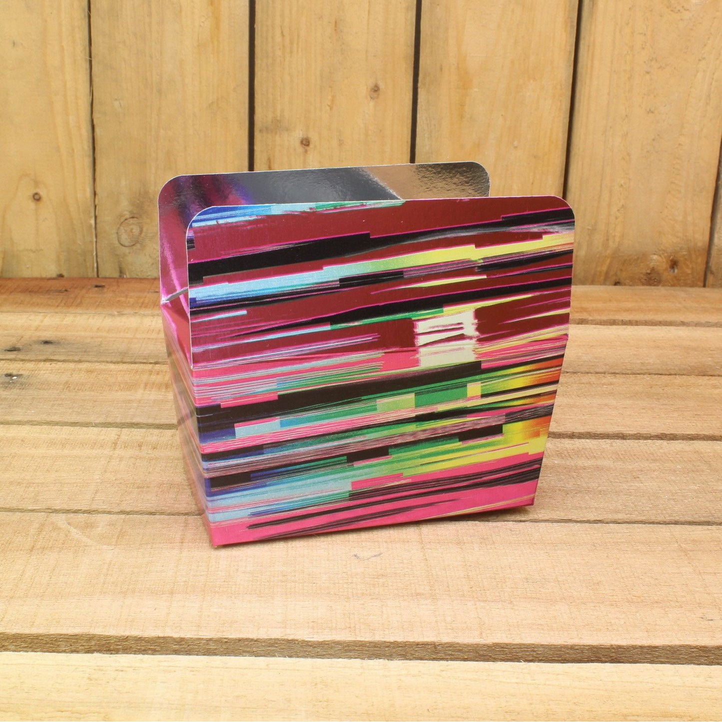 Klika - Bonbon doosjes Chocolade doosje Flash roze metallic LAAG 24 stuks