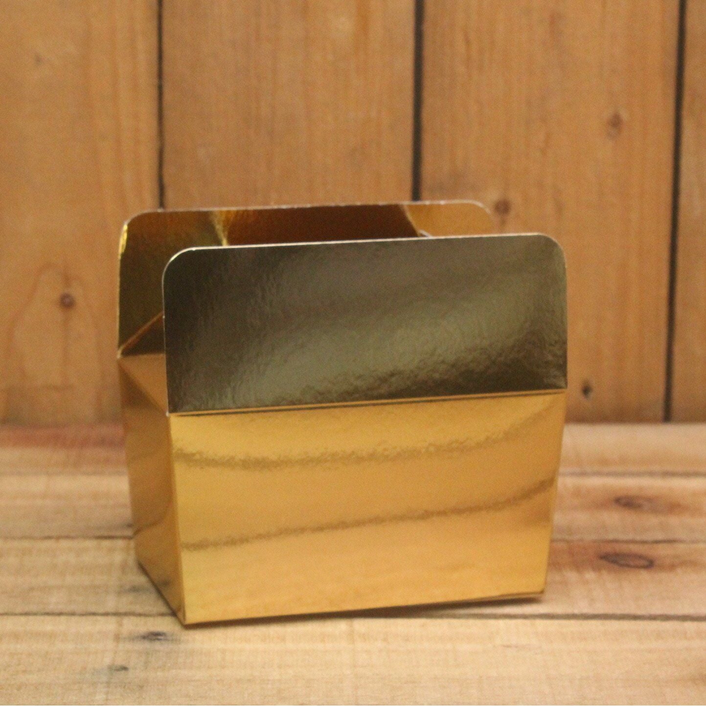 Klika - Bonbon doosjes Chocolade doosje Goud glans LAAG 24 stuks