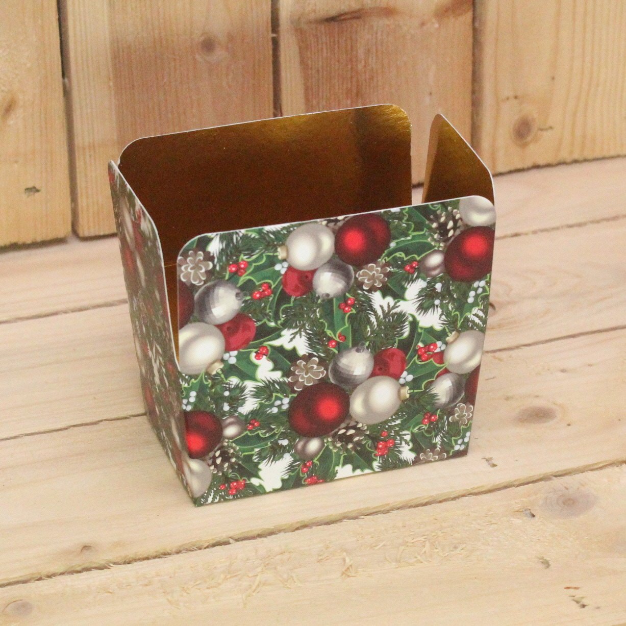 Klika - Bonbon doosjes Chocolade doosje Kersttraditie LAAG 12 stuks