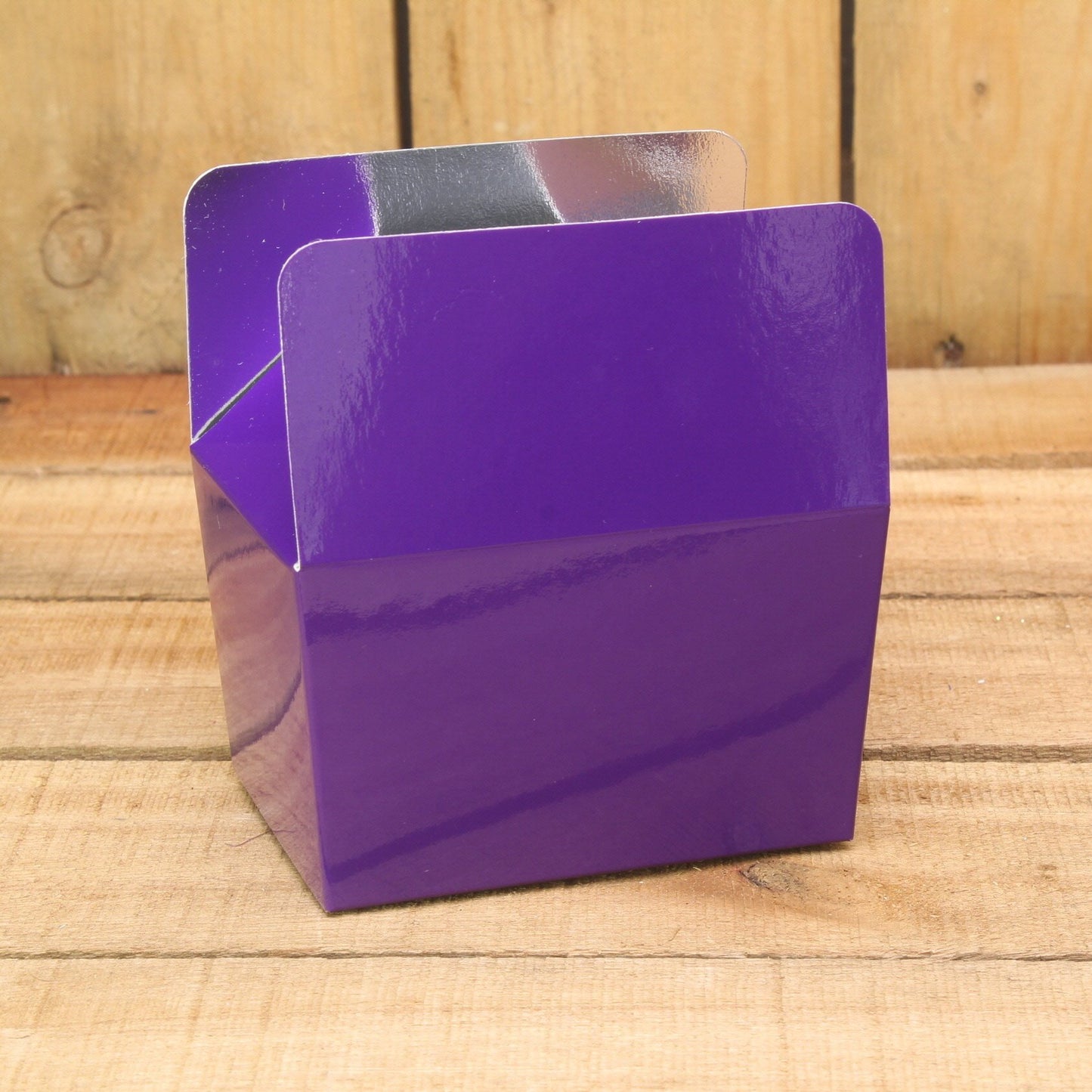 Klika - Bonbon doosjes Chocolade doosje Violet Tekst 1 stuks