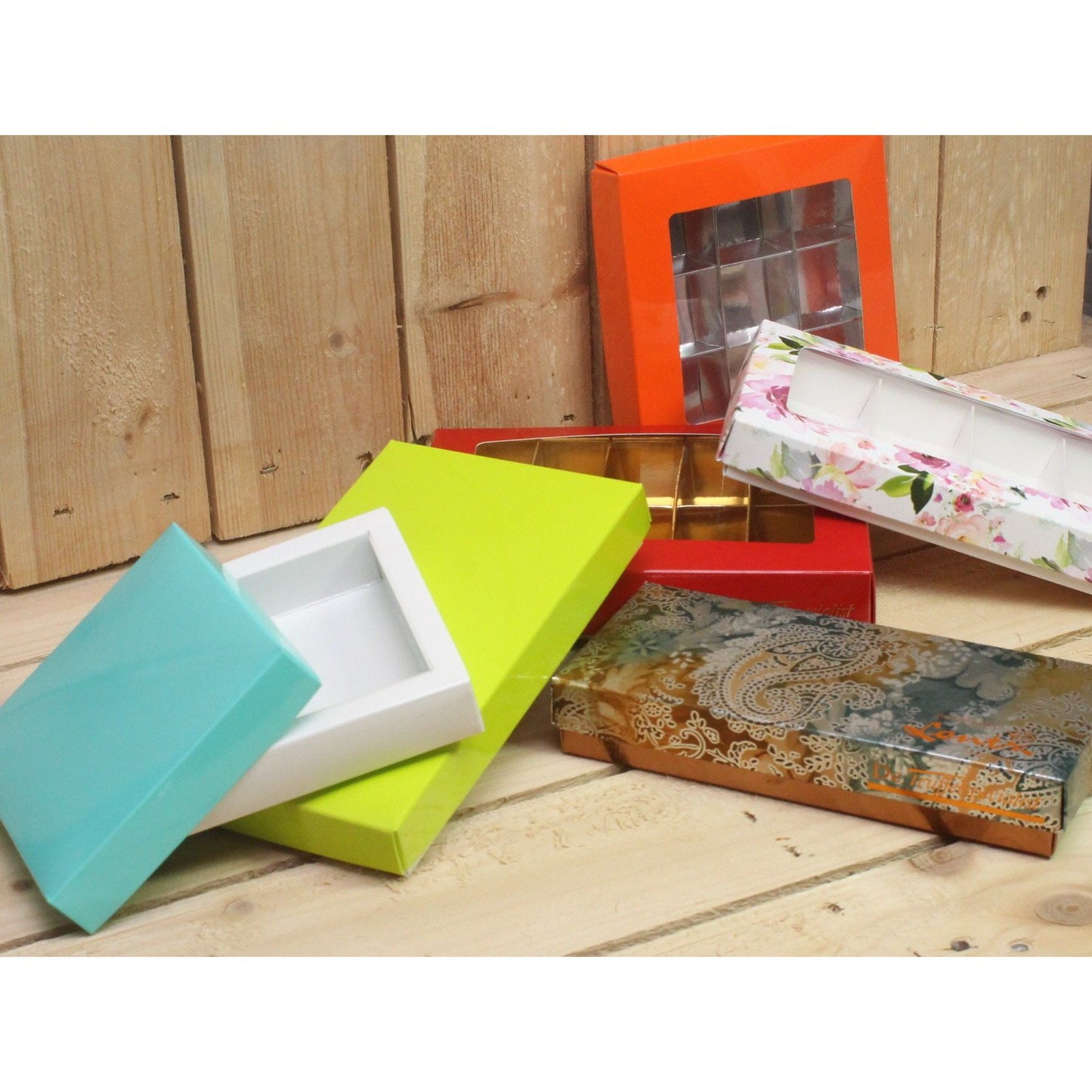 Klika - Bonbon doosjes Chocolade doosje Presentatiedoos venster 24 stuks