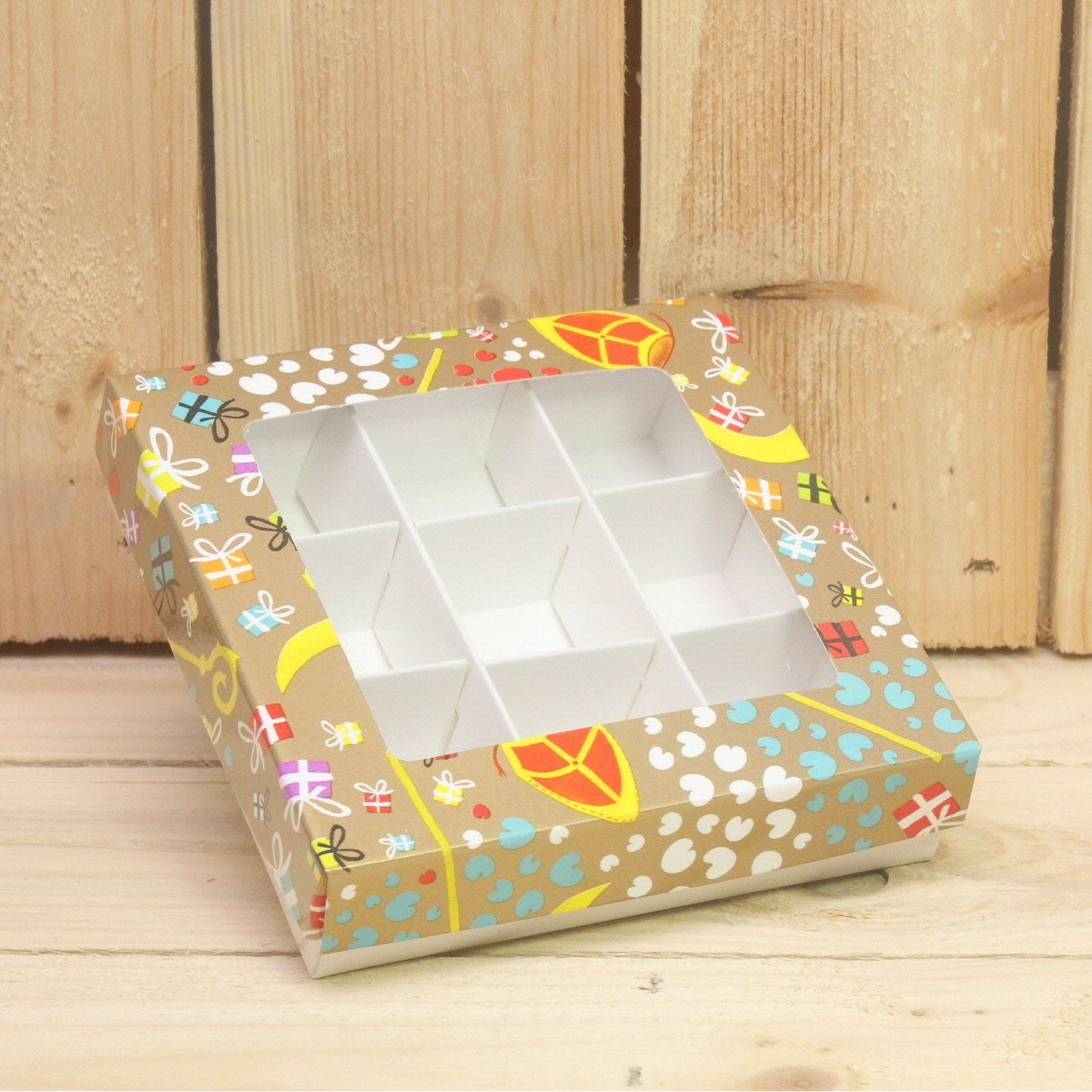 Klika - Bonbon doosjes Chocolade doosje Sint decor presentatie 24 stuks