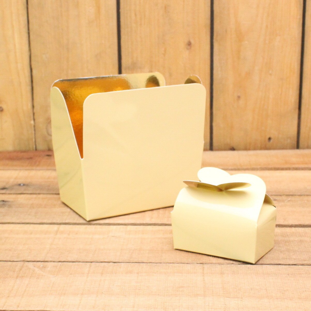 Klika - Bonbon doosjes Chocolade doosje Crème HOOG 24 stuks