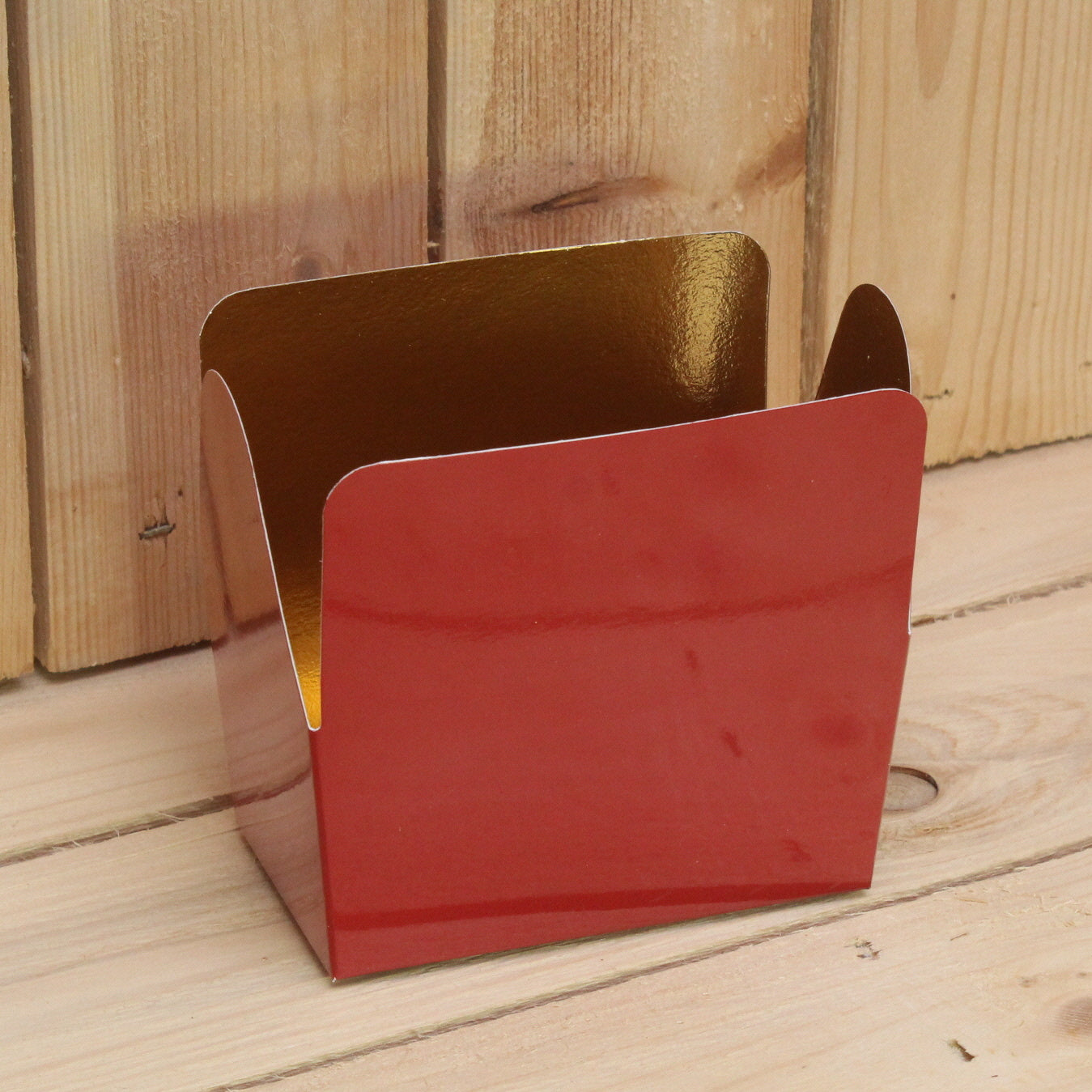 Klika - Bonbon doosjes Chocolade doosje Warm rood HOOG 48 stuks