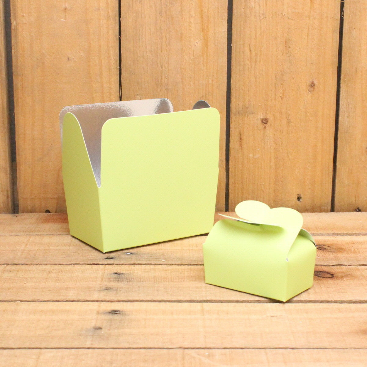 Klika - Bonbon doosjes Chocolade doosje tel groen HOOG 48 stuks