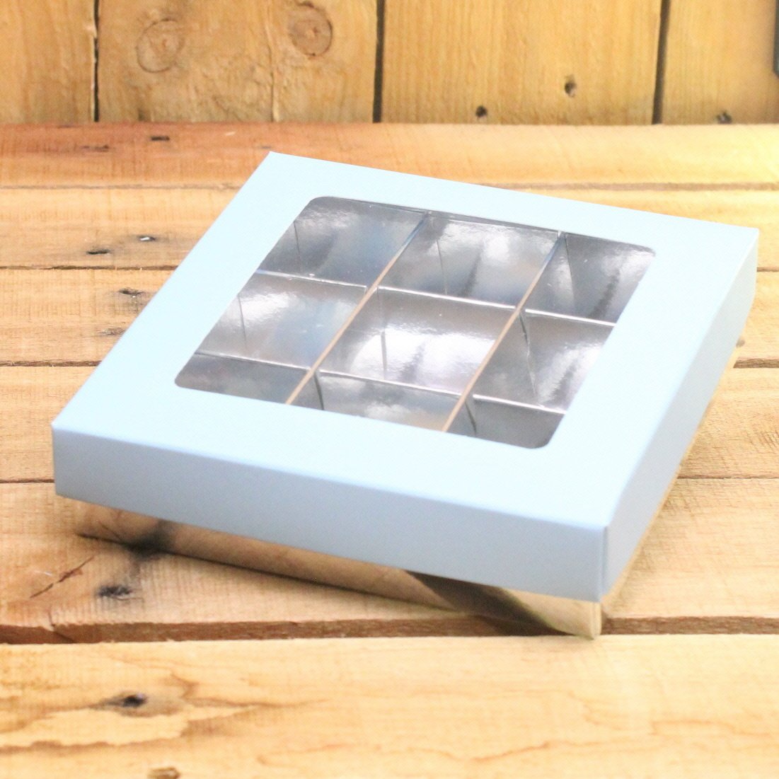 Klika - Bonbon doosjes Chocolade doosje tel blauw presentatiedoos 24 stuks