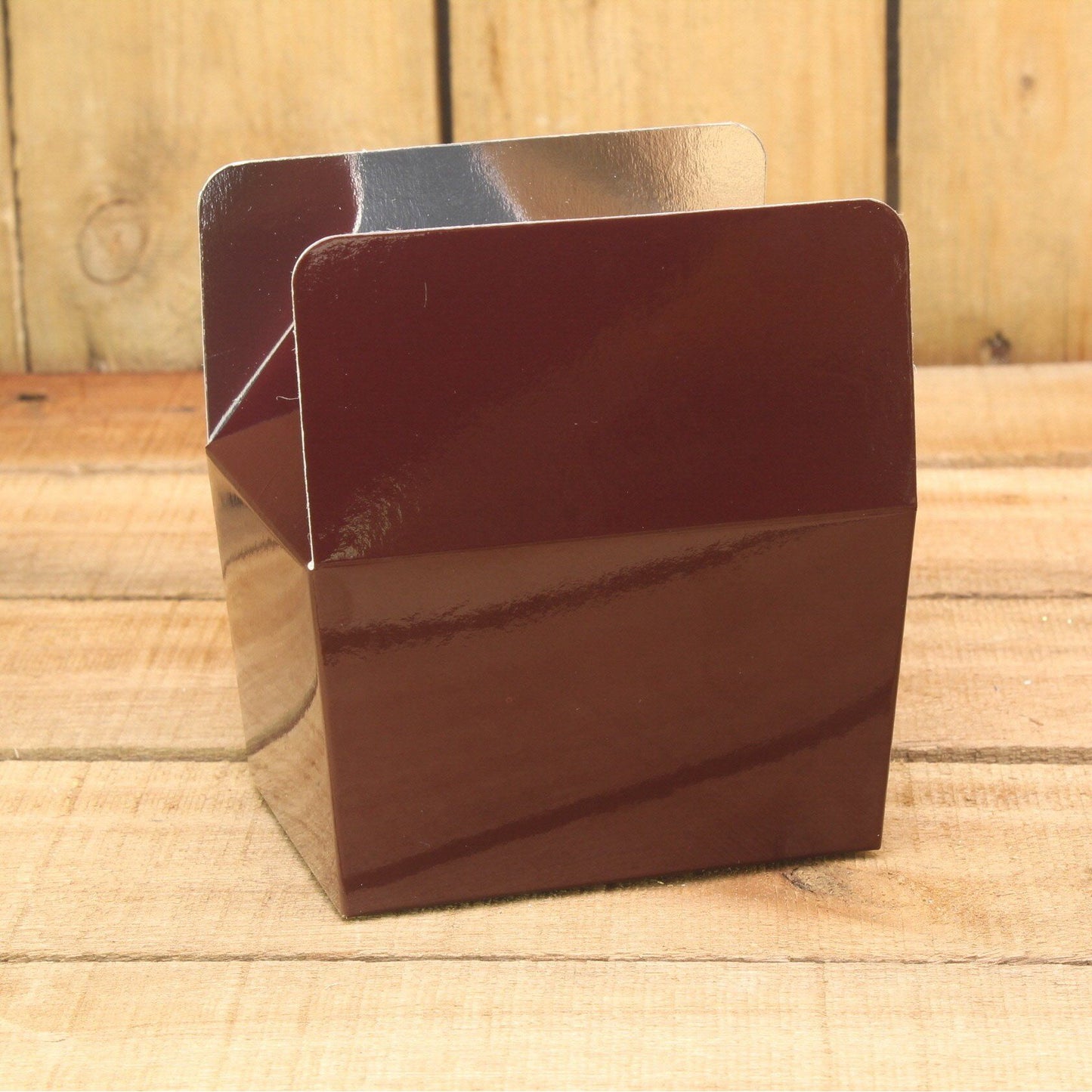 Klika - Bonbon doosjes Chocolade doosje Aubergine Tekst 1 stuks