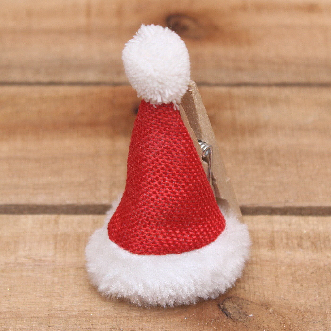 Klika - Bonbon doosjes Chocolade doosje Kerstmuts op knijper 24 stuks