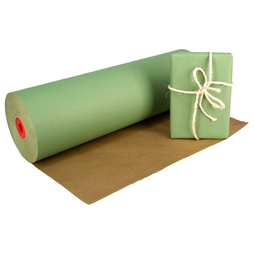 Klika - Carta Kraft in rotolo 59 cm x 400 metri 50 grammi/m2 verde chiaro