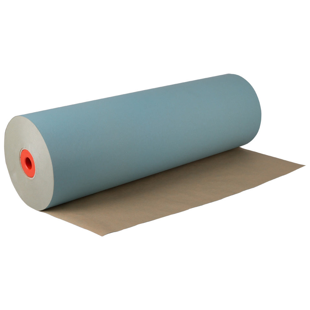 Klika - Papel kraft en rollo 59 cm x 400 metros 50 gramos/m2 azul claro