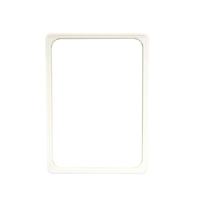 Klika - Marco para tarjetas de precios A6 perfil blanco-1