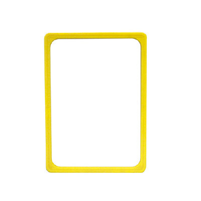 Klika - Marco para tarjetas de precio A6 perfil amarillo-1