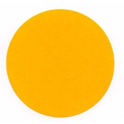 Klika - Etiket 50 mm rond fluor oranje 1000 rol