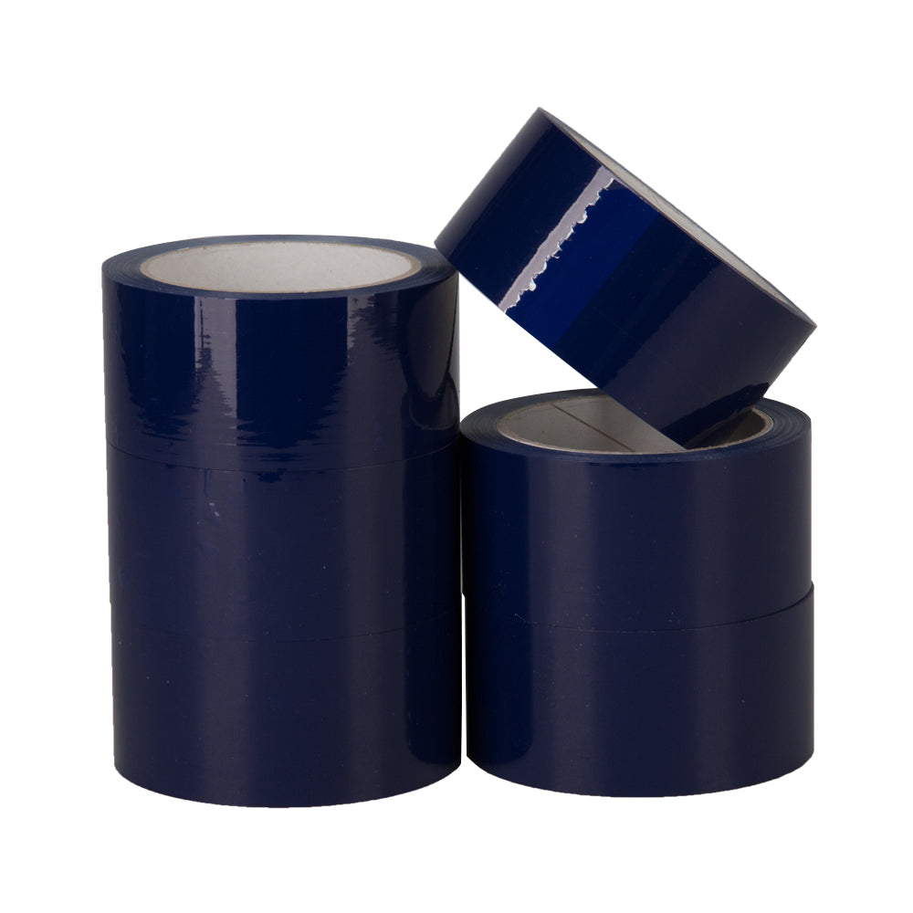 Klika - Pp acryl e low noise 28 micron 50 mm x 66 meter donkerblauw | 6 stuks