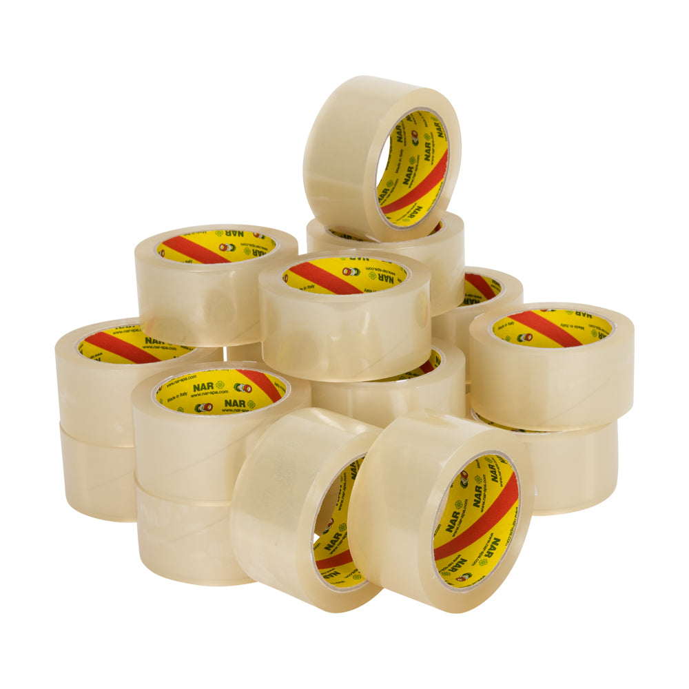 Klika - Pp acryl e low noise (nar) 32 micron 50 mm x 66 meter transparant | 6 stuks
