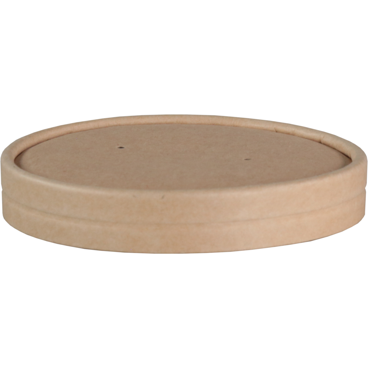 Klika - Deksel | soepbeker to go 400ml | Kraftpapier + PE | rond | Ø97mm | bruin | 500 stuks