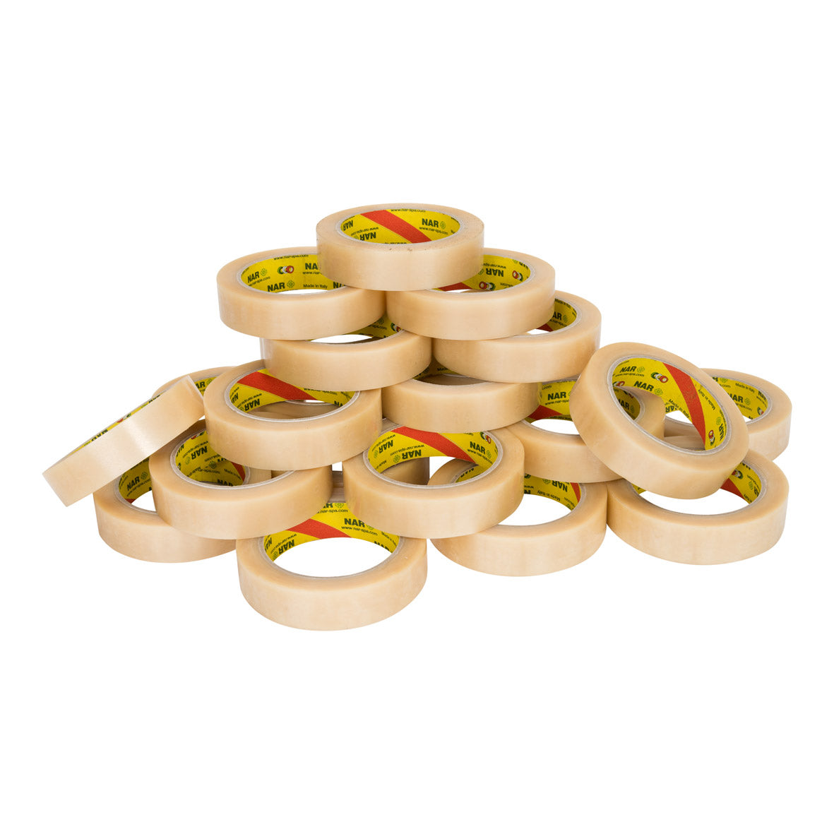Klika - Pvc e (nar) 32 micron 25 mm x 66 meter transparant | 12 stuks