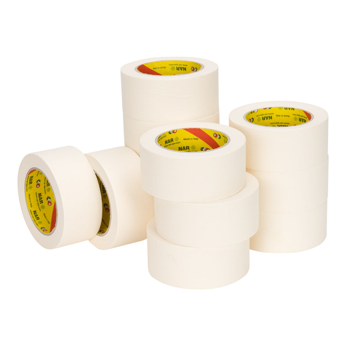 Klika - Pvc e (nar) 32 micron 50 mm x 66 meter wit | 6 stuks