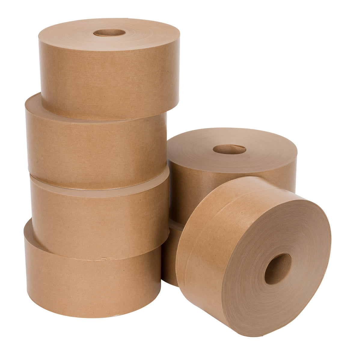 Klika - Paper adhesive tape 70 mm x 200 meters brown (not self-adhesive) | 3 pieces