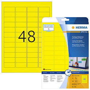 Étiquettes pour congélateur Herma 3770 - 26x40mm - Blanc - 56 pièces