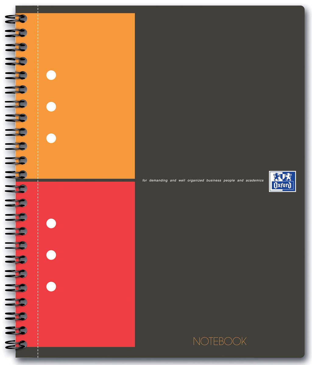 Oxford - Internationales Notizbuch, 160 Seiten, ft A5+, 5 mm kariert