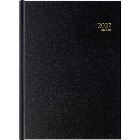 Brepols - Agenda 2026 Bremax Santex A4 1 giorno/1 pagina 4 colonne nero