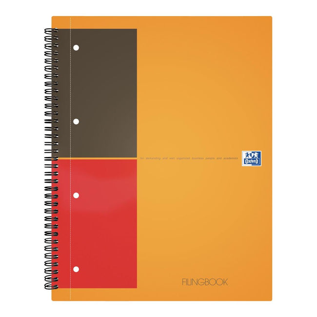 Oxford - International Filelingbook, 200 pages, ft a4 +, doublé