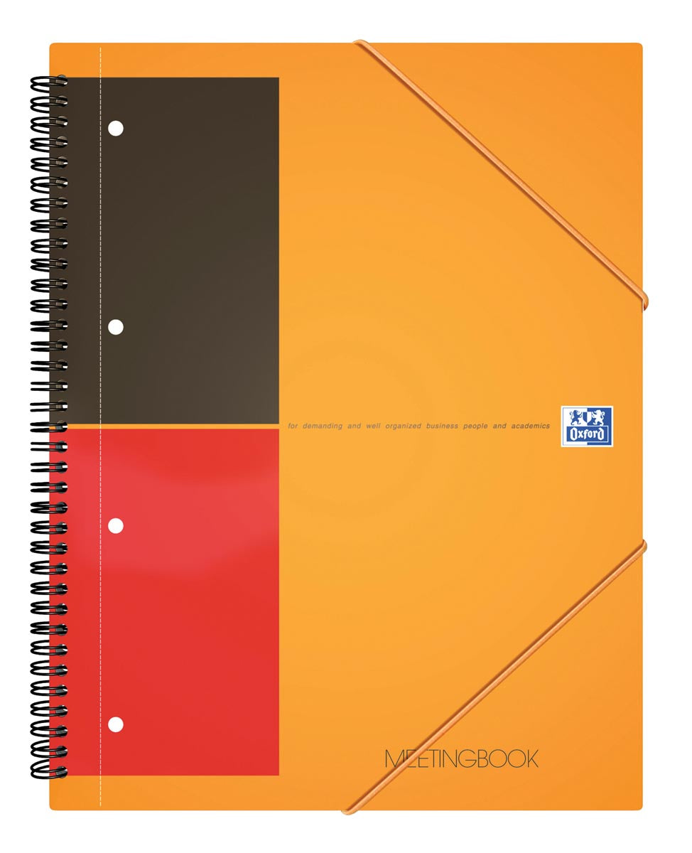Oxford - INTERNATIONAL Meetingbook, 160 pages, ft A4+, squared 5 mm
