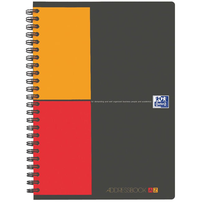 Oxford -  INTERNATIONAL Addressbook, ft A5, 144 bladzijden