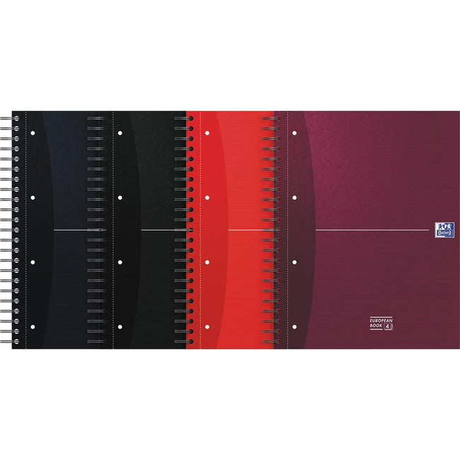 Oxford – Essentials Pea Book, 240 Seiten, ft A4+, kariert, verschiedene Farben