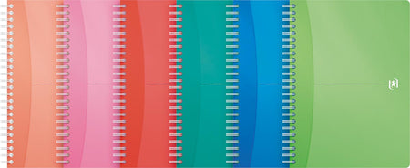 Oxford - Blocco spirale MyColours linea A5 90 fogli assortiti