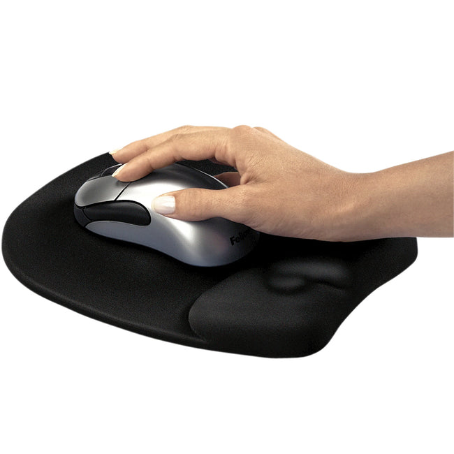 Fellowes -  Memoryfoam muismat/polssteun zwart