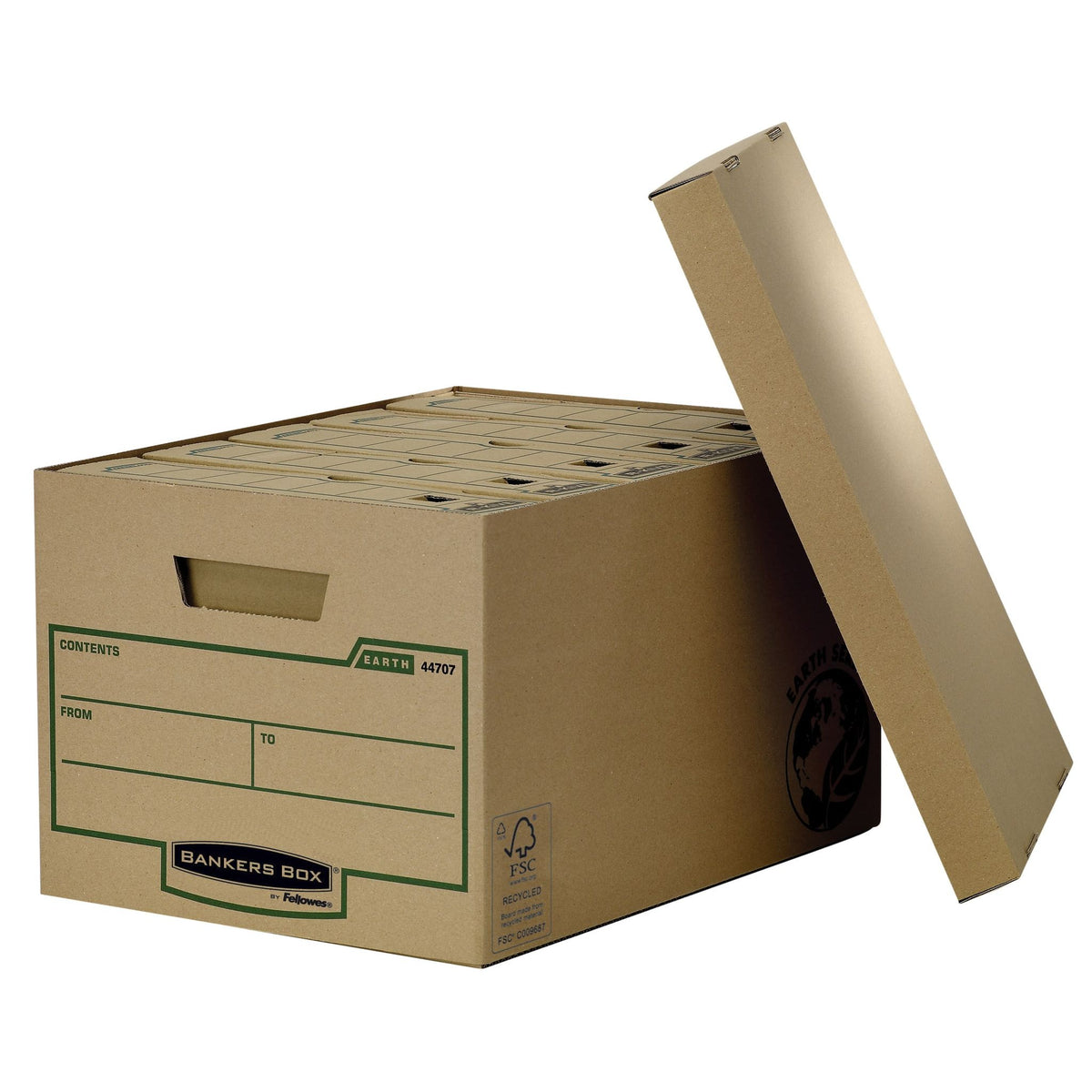 Bankers Box -  Archiefdoos  earth 325x260x445mm bruin