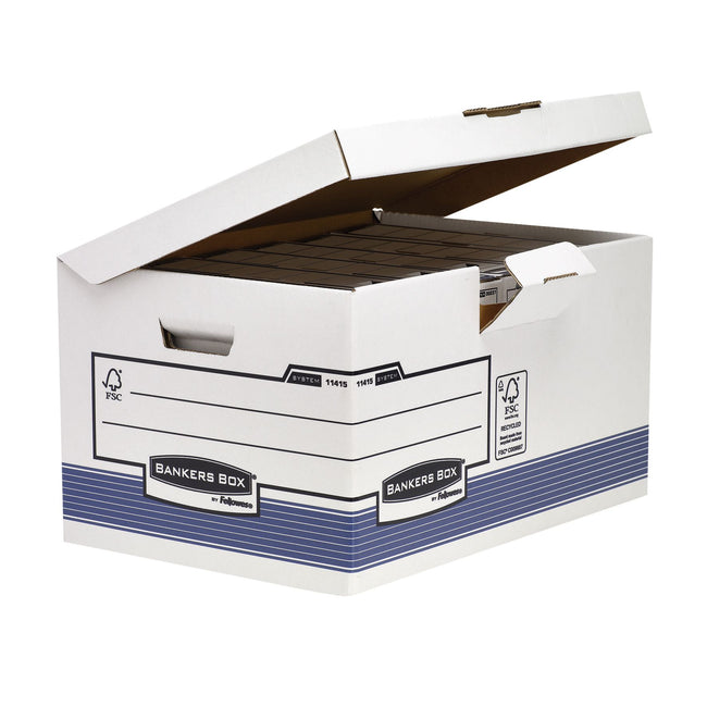 Bankers Box -  Archiefdoos  system fold flip top maxi