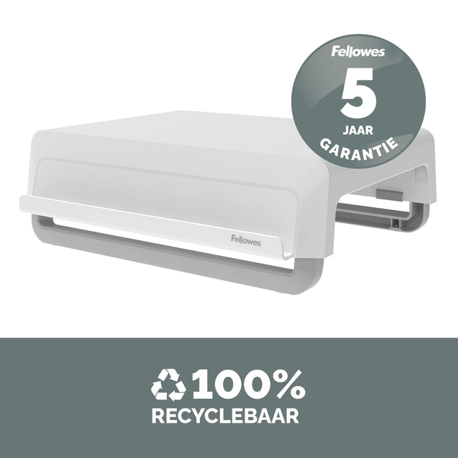 Fellowes -  100016561 flat panel bureau steun Grijs, Wit