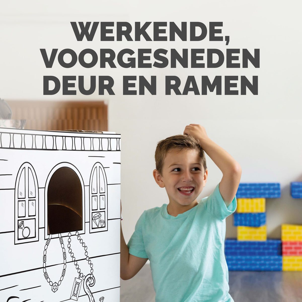 Bankers Box -  Kartonnen piratenschip xl  play