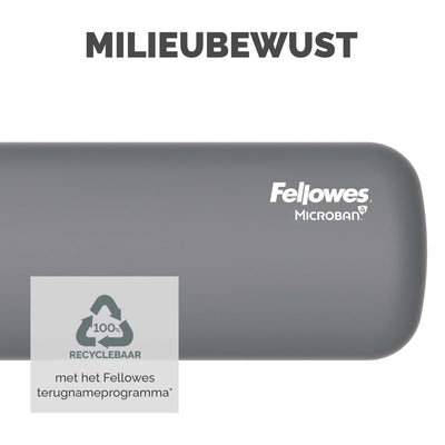 Fellowes -  100142571 polssteun Silicone Grijs
