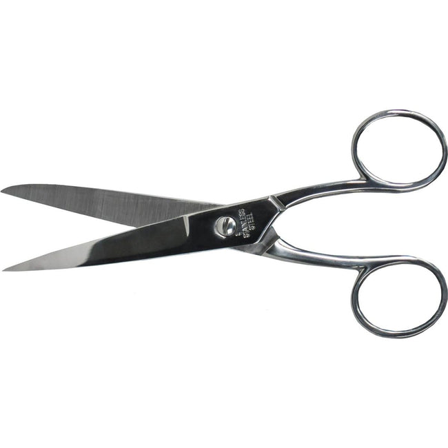 Desq - tijeras 15 cm, cromadas, ojos simétricos