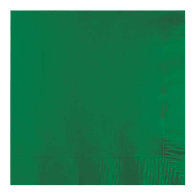 Office -  Servet emerald green 33cm 20 stuks