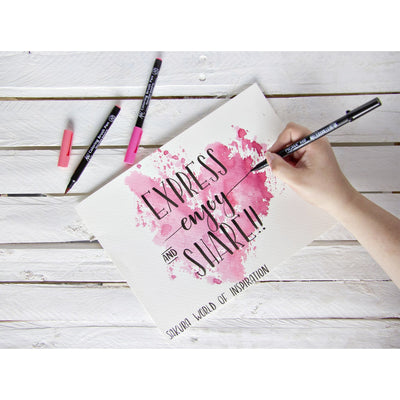 Sakura -  Brushpen pigma fijn zwart