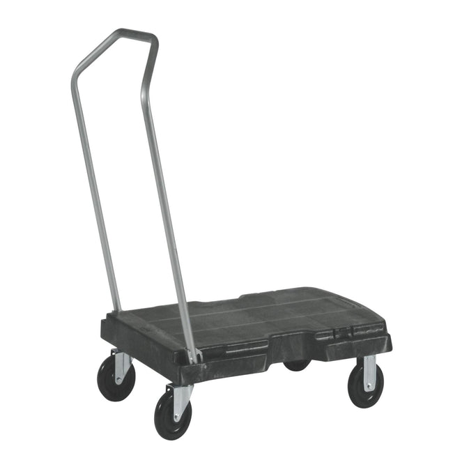 Rubbermaid -  Transportkar triple trolley 227kg zwart