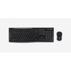 Logitech - Clavier Logitech MK270 + Mouse Drl Black | 1 pièce