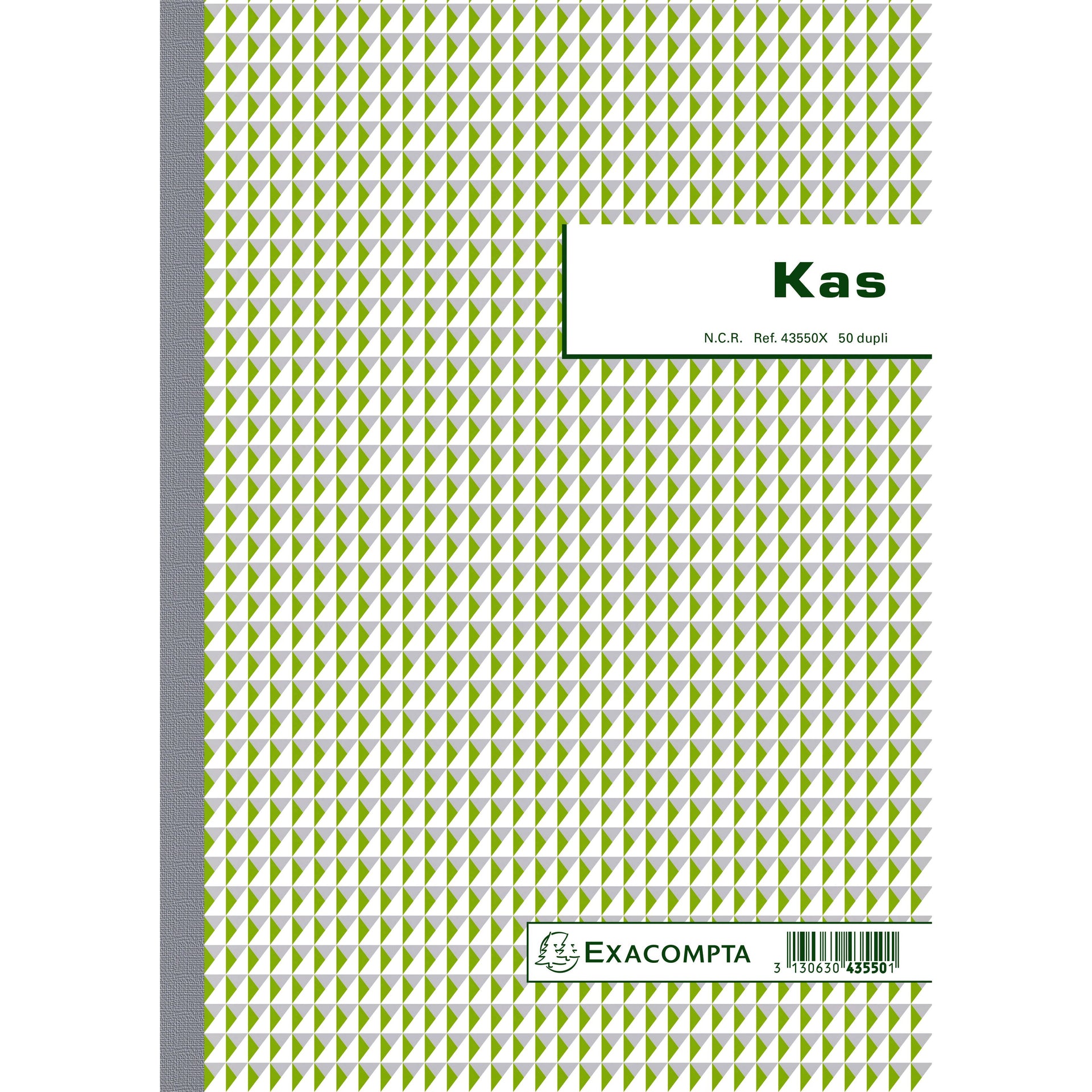 Exacompta -  Kasboek  manifold dupli 50vel | 5 stuks