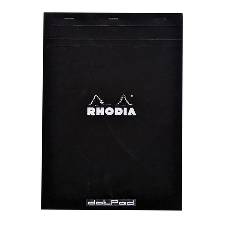 Rhodia -  Schrijfblok a4 dots 80v 80gr zwart