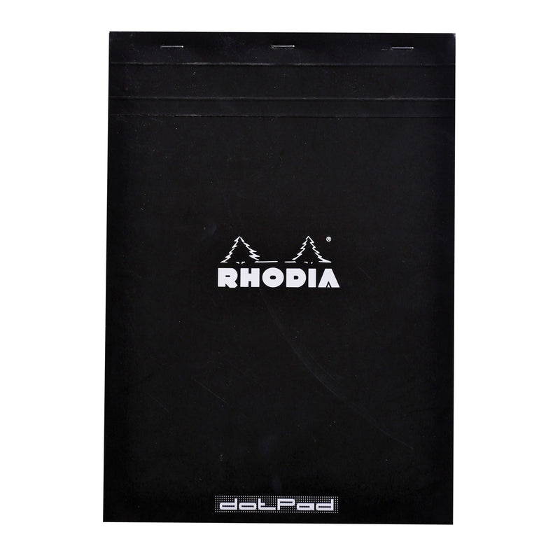 Rhodia -  Schrijfblok a4 dots 80v 80gr zwart