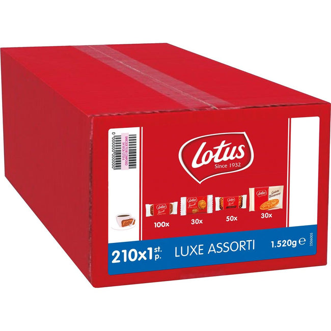 Lotus - Lotus Koeken Luxe Range, assortiment de 210 cookies