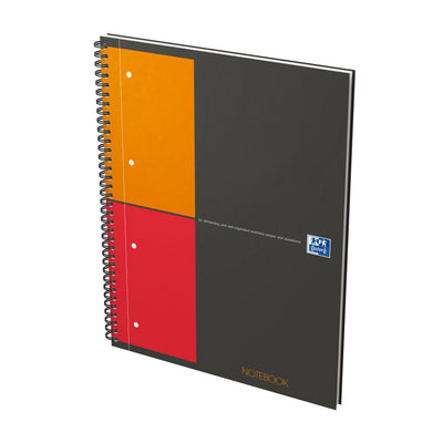 Oxford - Spiralblock Internationales Notizbuch A4+ Raute 5mm